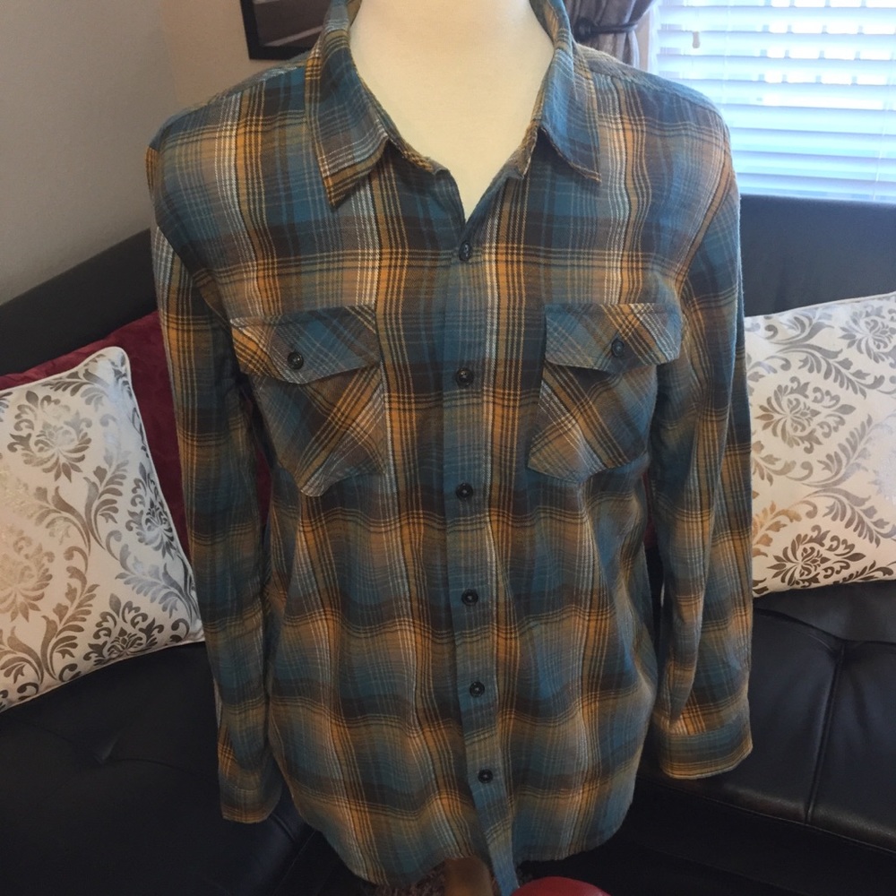 Flannel Button Down Shirt XL Same Day Shipping